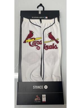 STANCE Medium Size ST. LOUIS CARDINALS Socks MLB - Brand New!